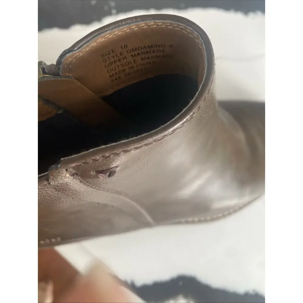 GUESS Men's Brown Ankle Boots Size 10M
